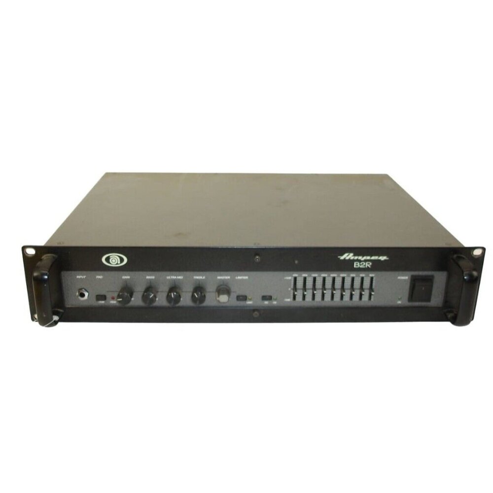Ampeg B2R 350 Watt Rack Mount Bass Amplifier Head, Made in USA, SHIPS SAME DAY